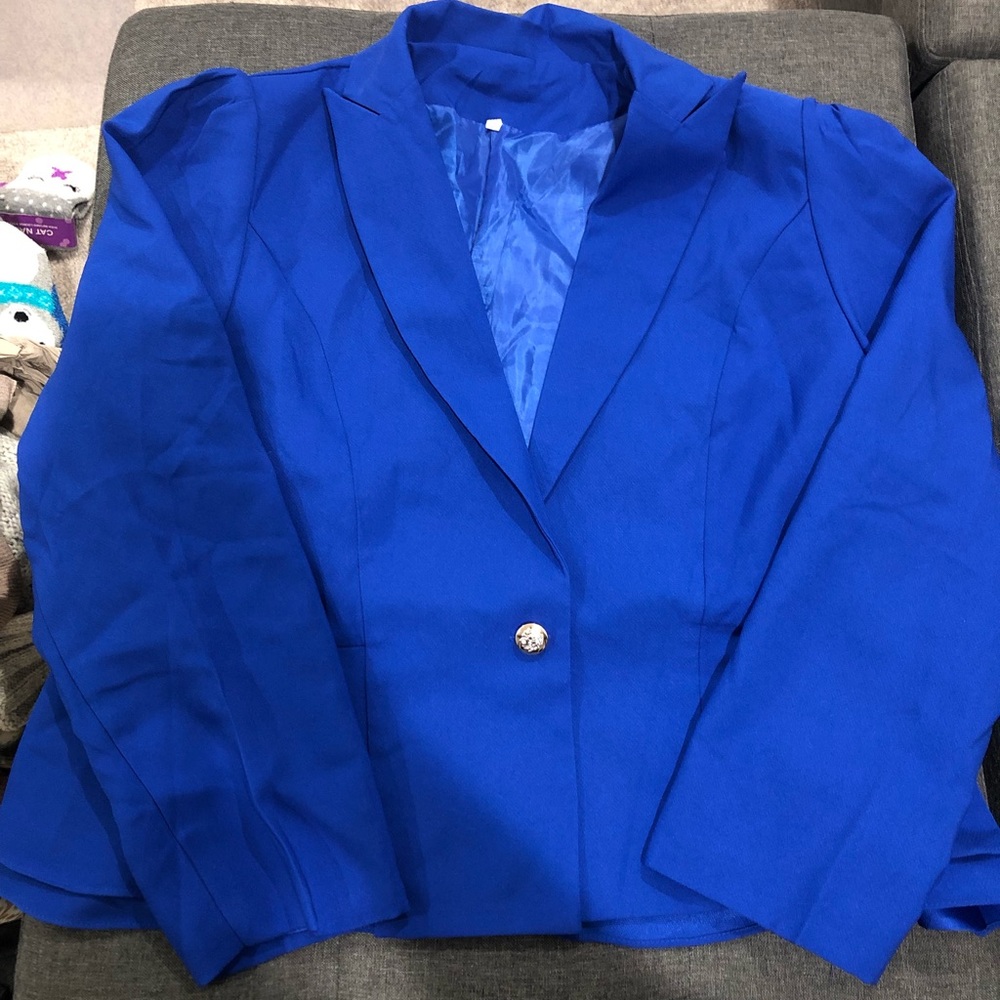 Royal Blue Jacket